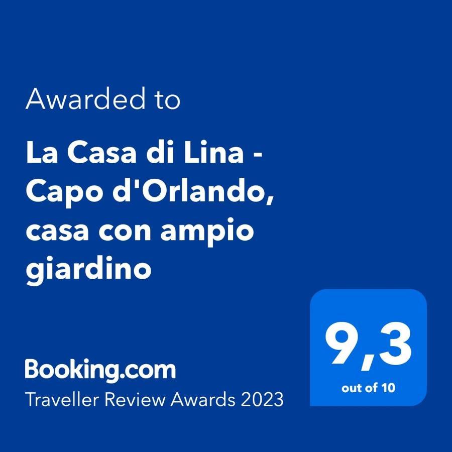 Villa La Casa Di Lina - Capo D'Orlando, Casa Con Ampio Giardino Exterior foto